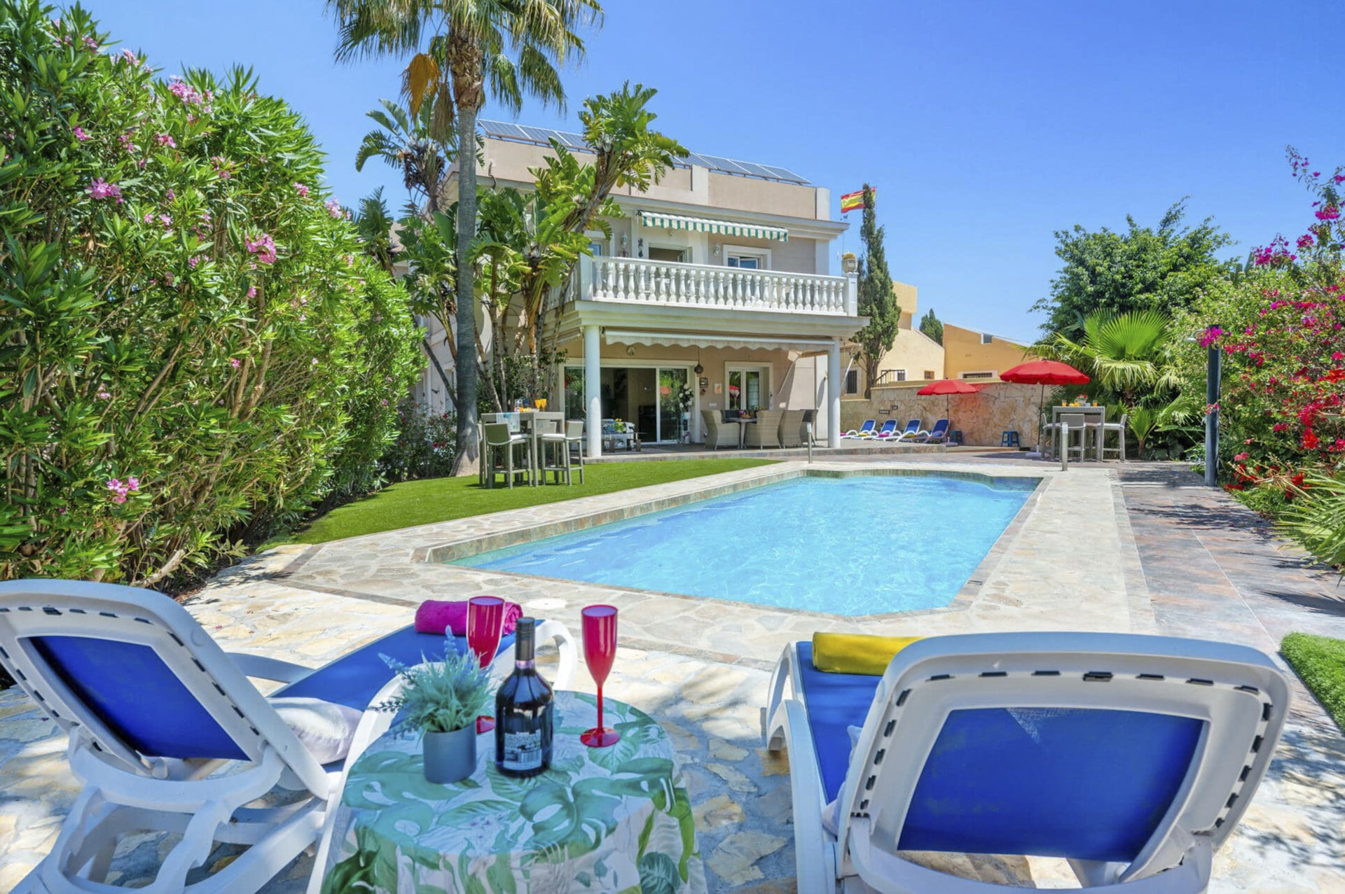 Villa mit 8 Schlafzimmern, Pool und Gartenblick in Campo Mijas, Mijas Costa — Mijas Costa
