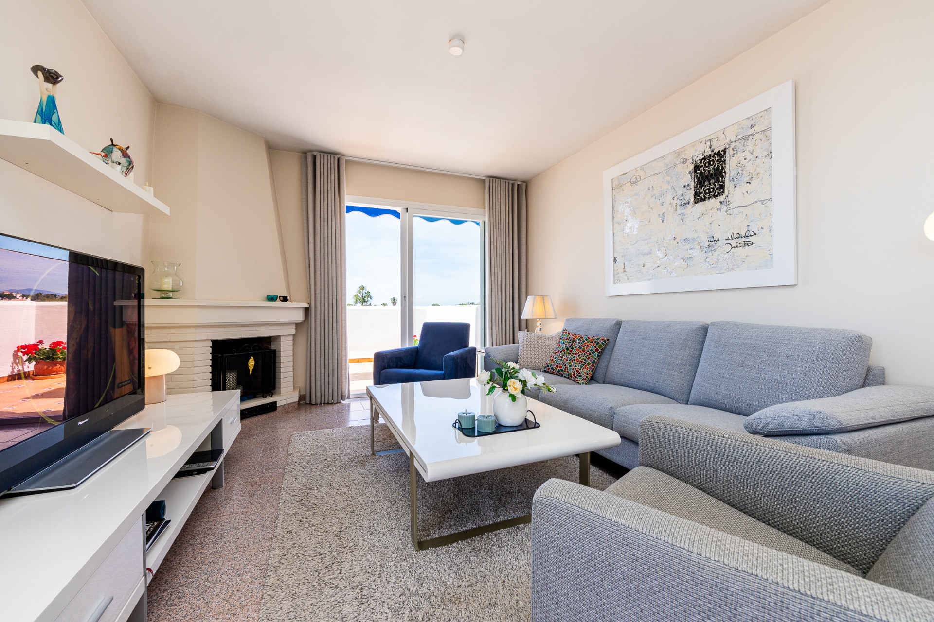 Sea View Penthouse, 3 Beds, Riviera del Sol – Walk to Beach — Riviera del Sol