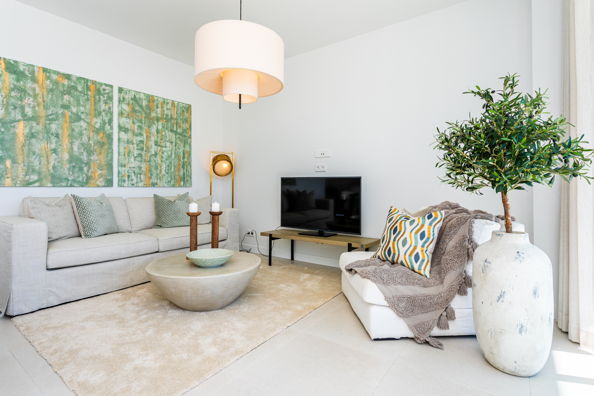Brand New 3-Bed Ground Floor Apartment, Calanova Golf, Mijas Costa — Calanova Golf