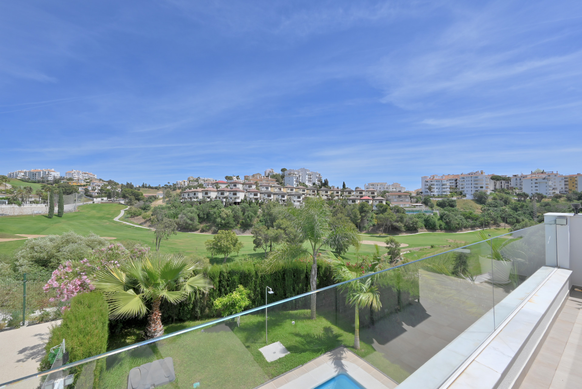 Contemporary Golf-Front Semi-Detached Villa in Riviera del Sol — Riviera del Sol